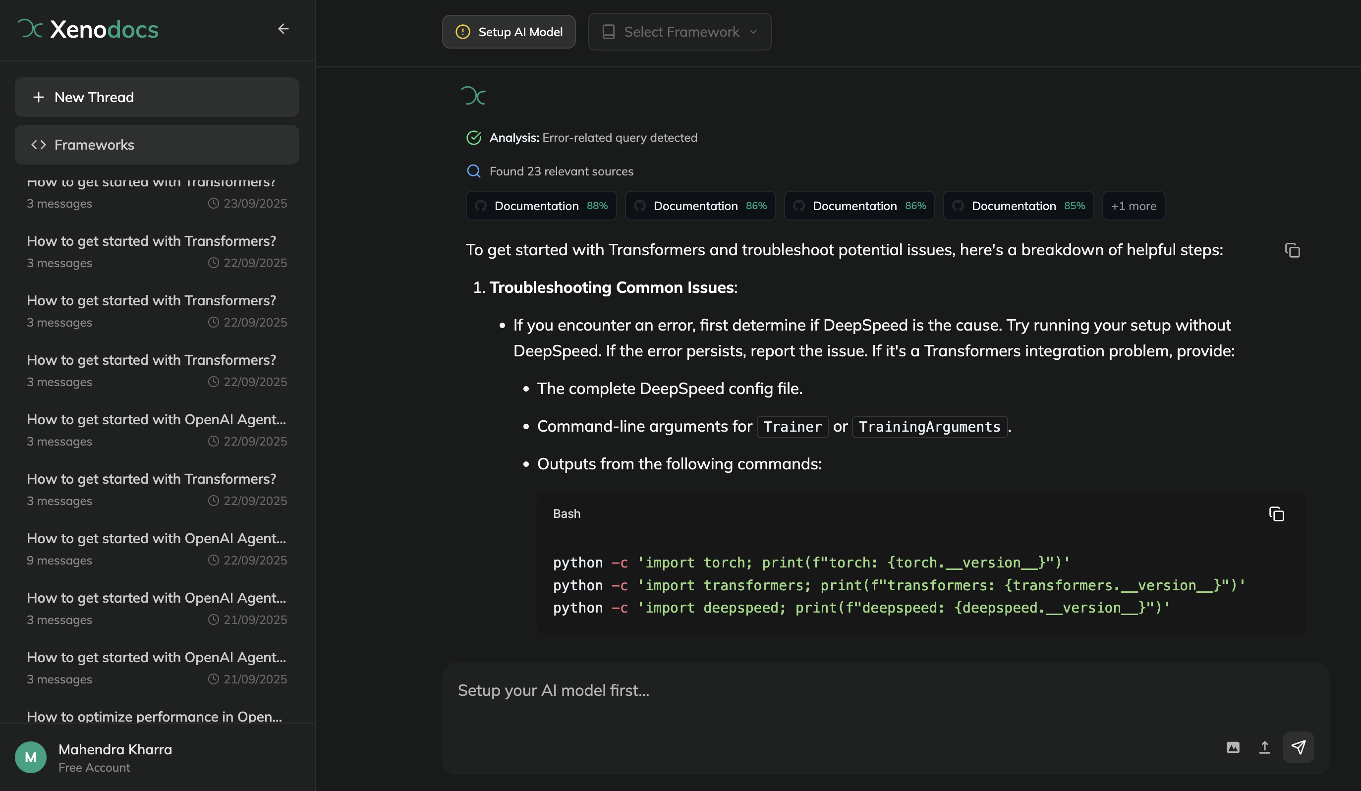 XenoDocs screenshot 1
